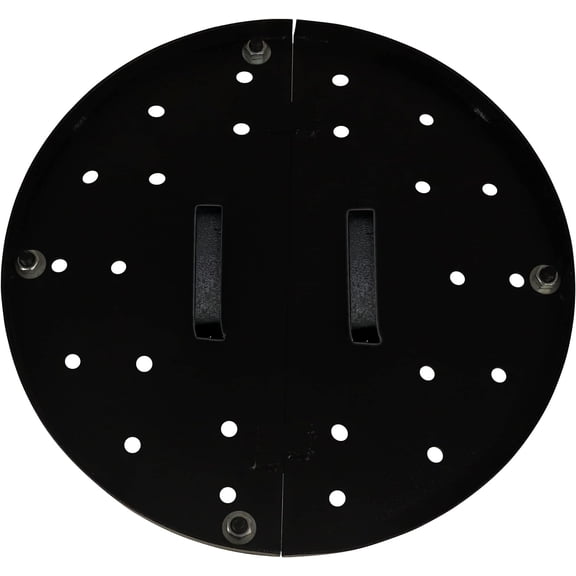 13-Inch Detachable Leg Burner Plate for Charcoal Clay, Gas & Propane Tandoor oven Plate