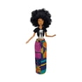 thumbnail image 1 of 13-Inch Fashion Doll With Curly Hair - Collectible PVC Figure With Movable Joints(Brown), 1 of 6