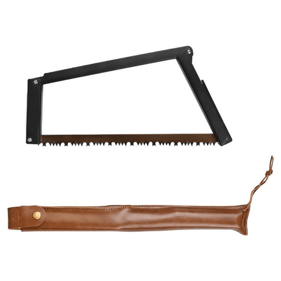 13 Inch Folding Bow Saw Folding Hand Saw,Multifunctional Rectangular Hand Saws for Wood, Bone, Tree Pruning Black,1 * Folding Bow,Black