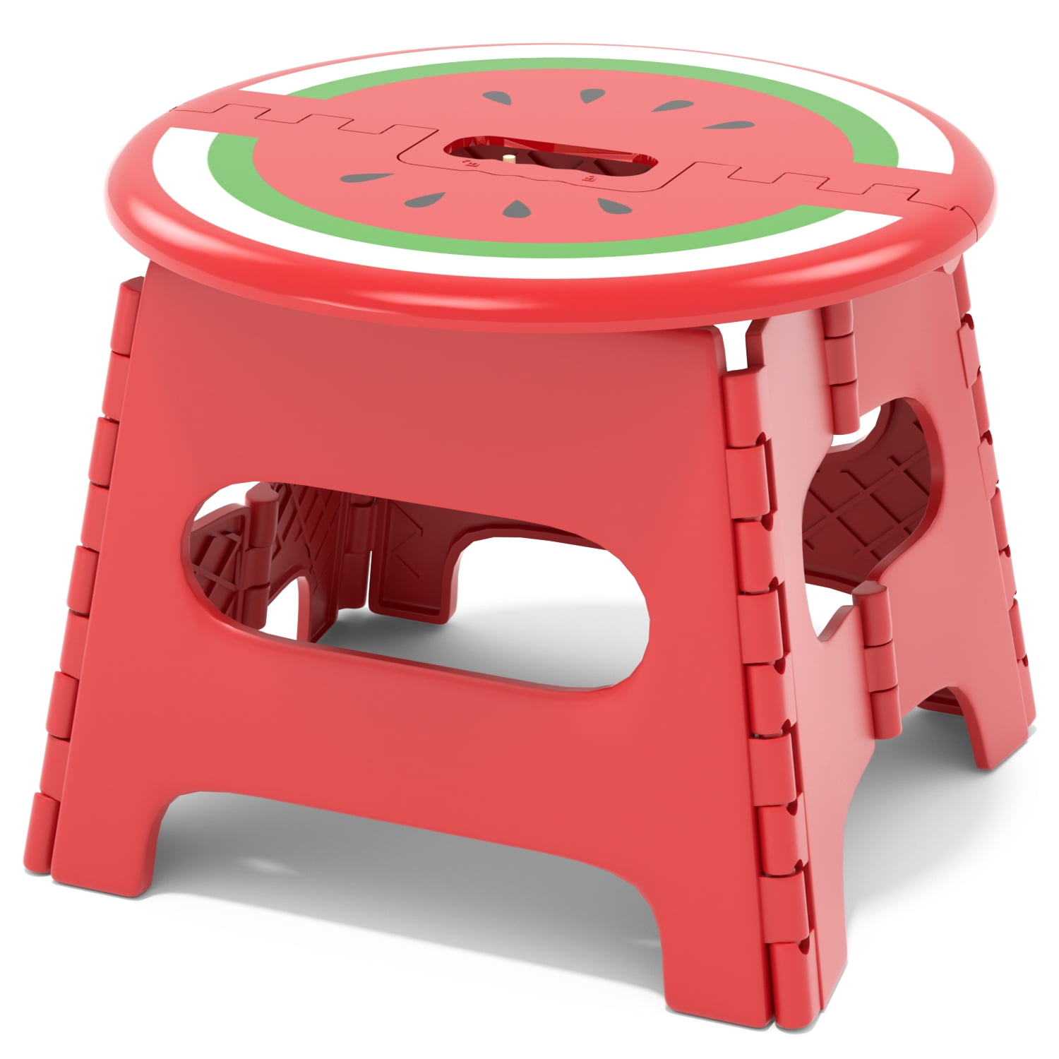 13 Inch Folding Step Stool for Adults Holds Up to 300 lbs, Durable ...