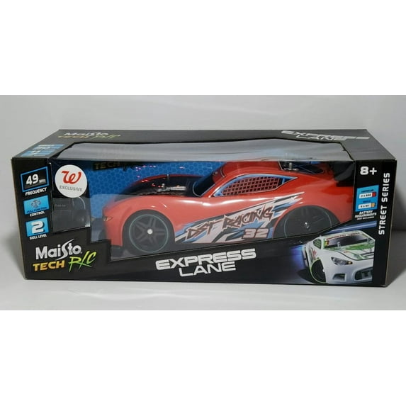 13 Inch Maisto Tech R/C Express Lane Street Series Full Function Remote Control Car - 49 MHz