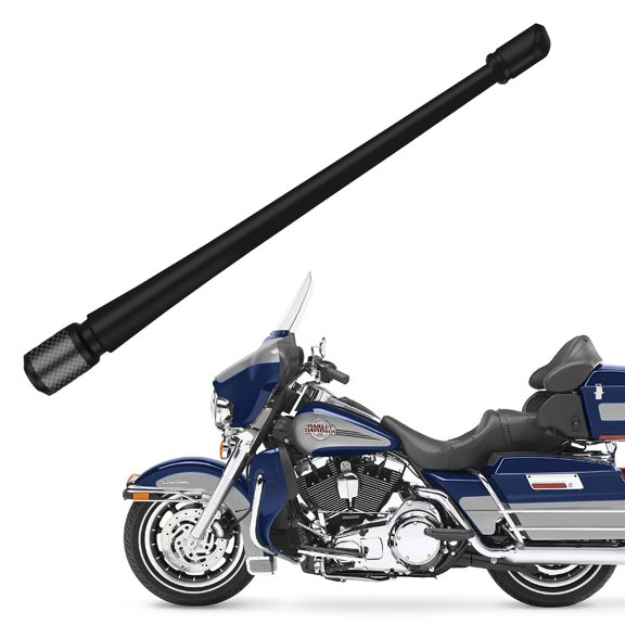 13 Inch Short Antenna Mast for Harley Davidson Electra, Road, Street Glide, Tour, Trike, 1998-2020 OEM Replacement | Harley Radio Accessories