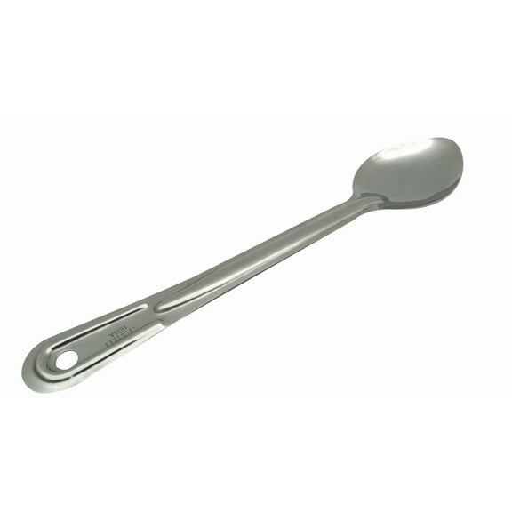 13 Inch Stainless Steel Kitchen Basting Spoon, Han Gable, Silver