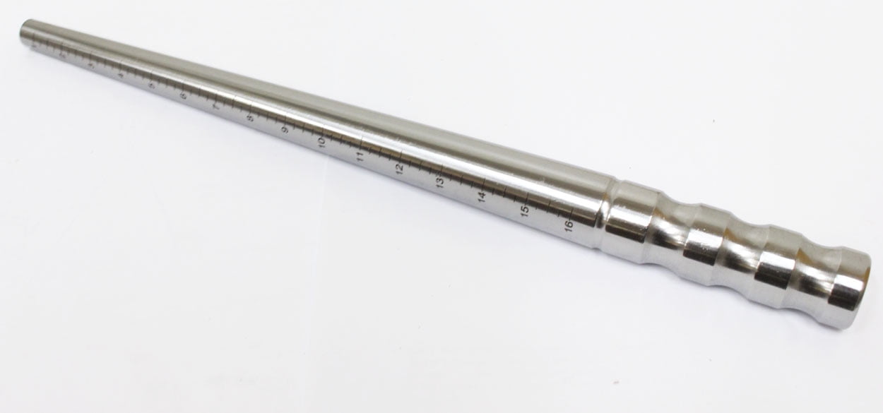 TOOLUSA 13 Inch Steel Ring Mandrel With Finger Grip Handle (: TJ9710AA-D16)