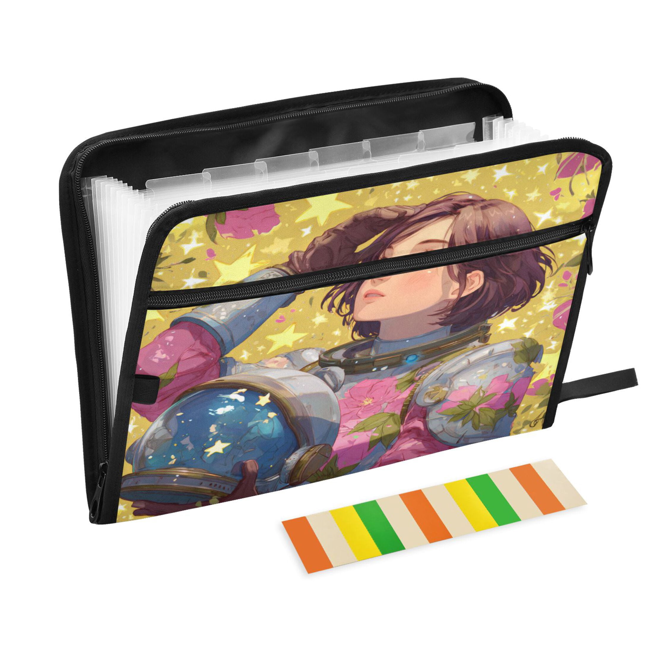 13 Individual Pockets Organ Folder Waterproof A4 Size File Folder Home ...