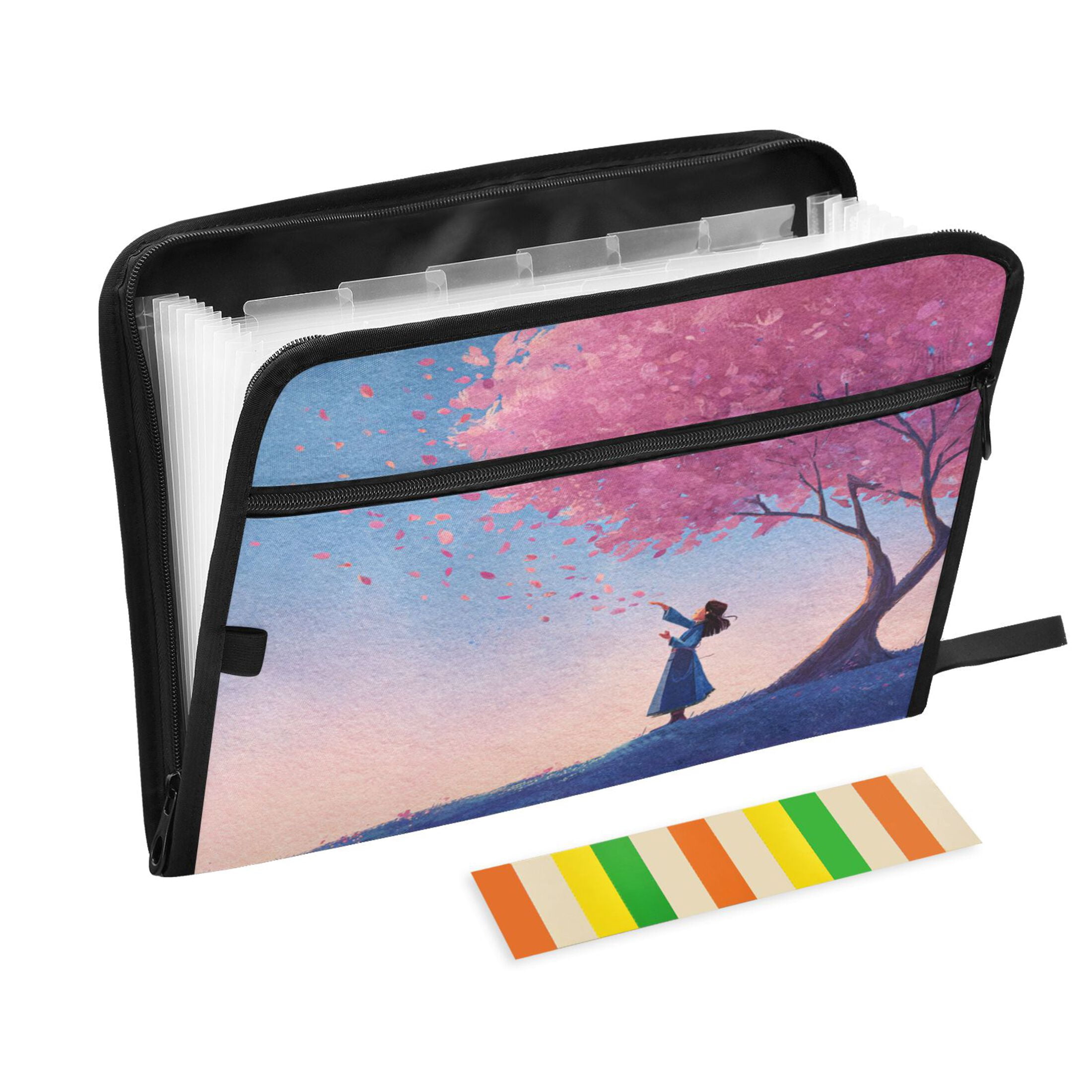 13 Individual Pockets Organ Folder Waterproof A4 Size File Folder Home ...