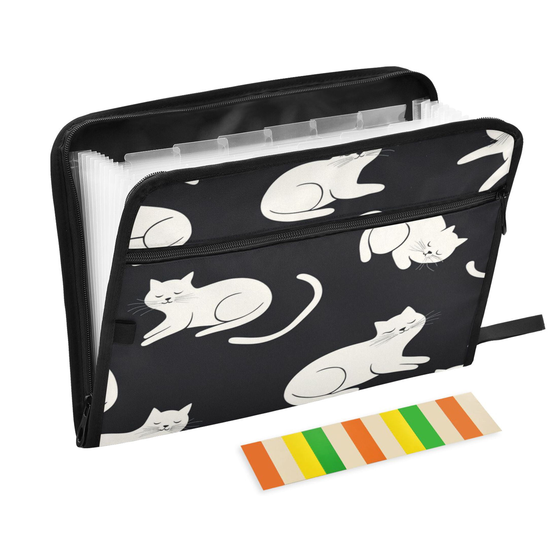 13 Individual Pockets Organ Folder Waterproof A4 Size File Folder Home ...