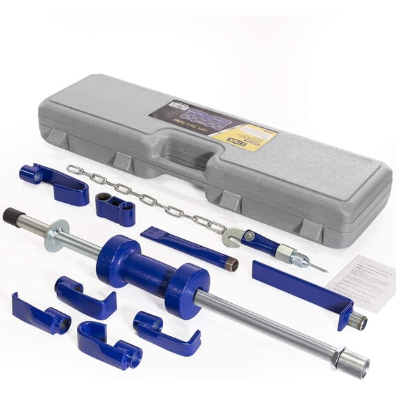 13 LBS Dent Puller Slide Hammer Removal Kit Auto Body Truck Repair Automotive Heavy Remover Frame Carrying Case