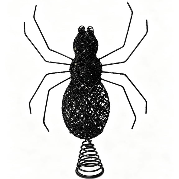 13" LED Black Spider Tree Topper by Ashland®