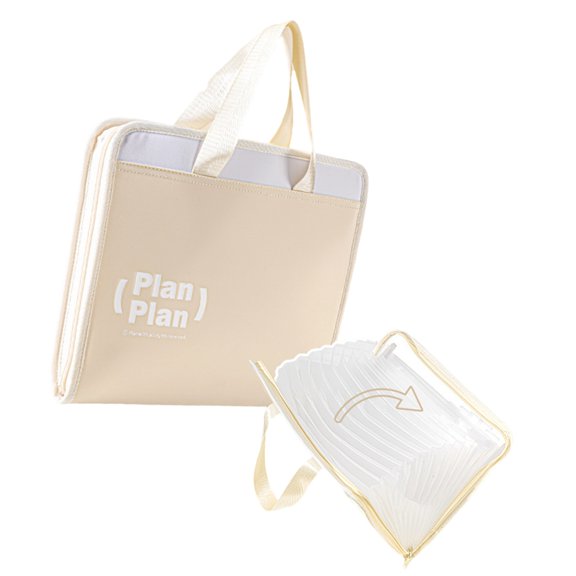13-Layer Document Storage Bag Expanding File Folder Document Organiser