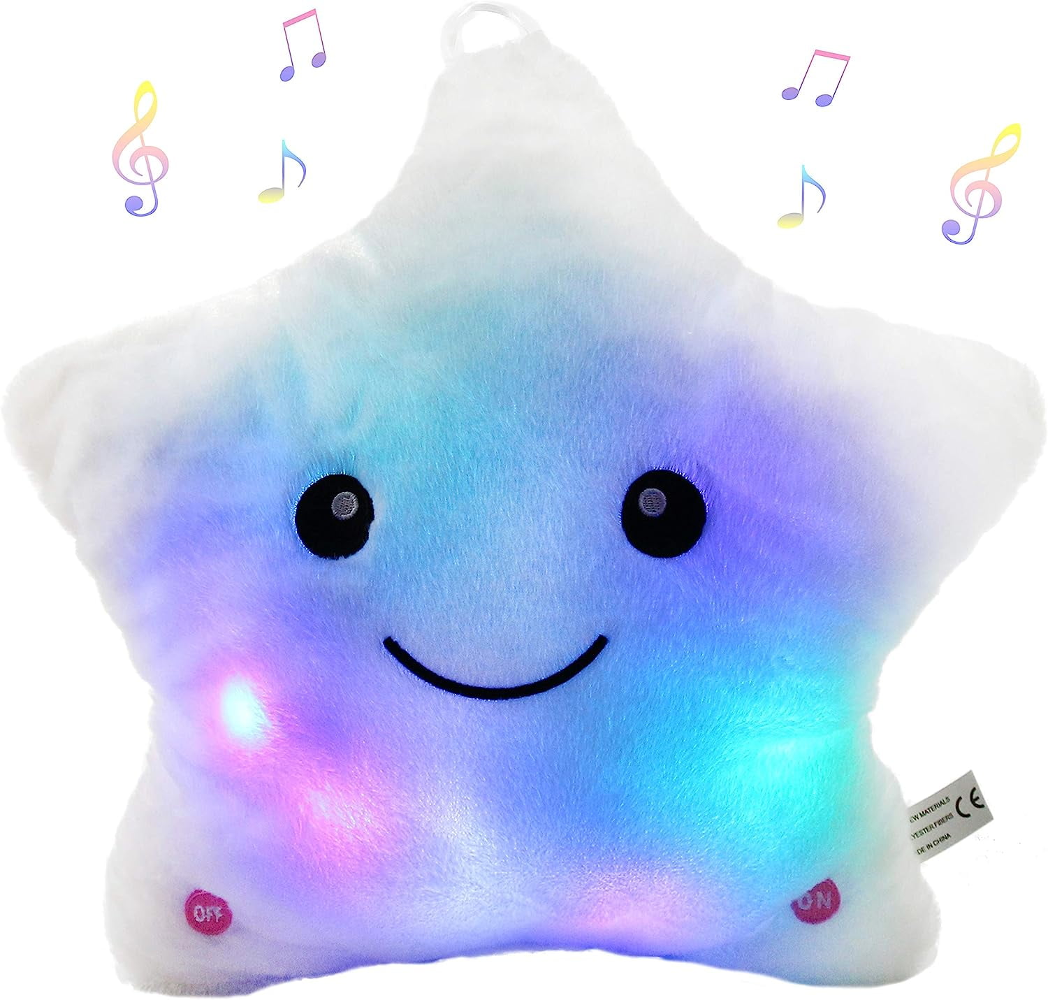 13‘’ Light up Musical Twinkle Star Lullaby Glow Light up Stuffed Animal