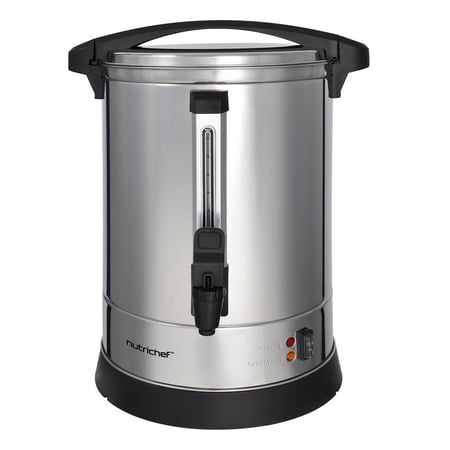 13 Liter Water Boiler and Hot Water Dispenser - Double Layer Beverage with Safety Lock Lid