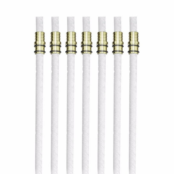 13" Long Life Fiberglass Replacement Wicks for Torch, Patio Torch Lights Kit, Outdoor Garden Citronella Torches, Diy Homemade Torch Wine Bottle Torch Wicks, Indoor Decor (Without Bottle)