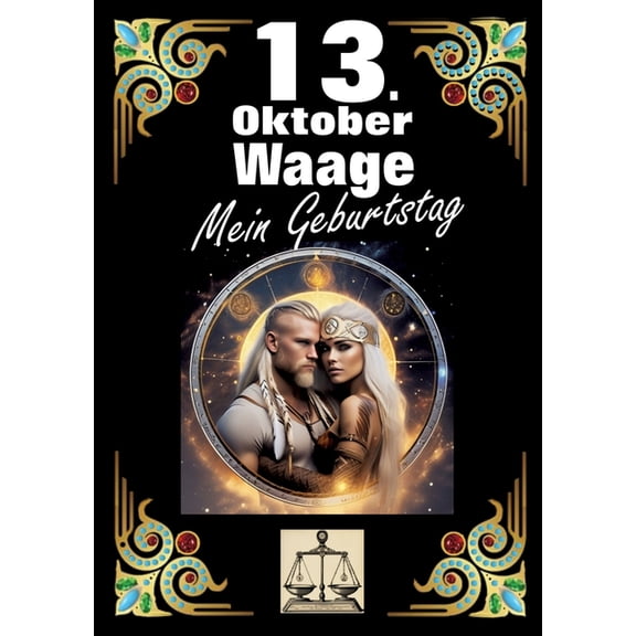13. Oktober, mein Geburtstag: Geboren im Zeichen der Waage. Meine Eigenschaften und Charakterzge, meine Strken und Sch, (Paperback)