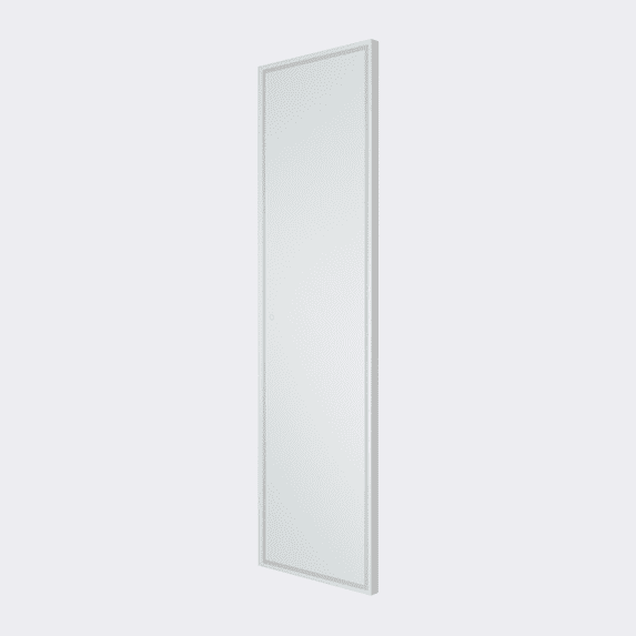 48" Full-Length Single-Panel Pull-Out LED Closet Mirror – Soft-Close, Full-Extension, Pivoting Multi-Angle Design