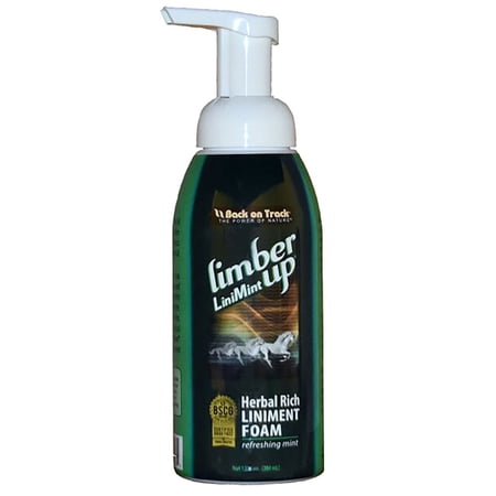 13 Oz Back On Track Limber Up Horse Linimint Foam