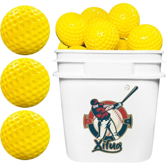 13-Pack 12 Inch Green Foam Softballs, 80MPH for Pitching Machine Training, Lightweight Practice Softballs for Batting Fielding All Ages
