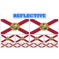 thumbnail image 1 of 13 Pack Florida Flags | (x2) 4x2 inch, (x4) 2x1 inch, (x7) 1x.5 inch flag stickers | Country State Flags Pack Stickers for Cars, Trucks, Laptops, Bikes, Toolboxes, Skateboards, Windows and More, 1 of 3