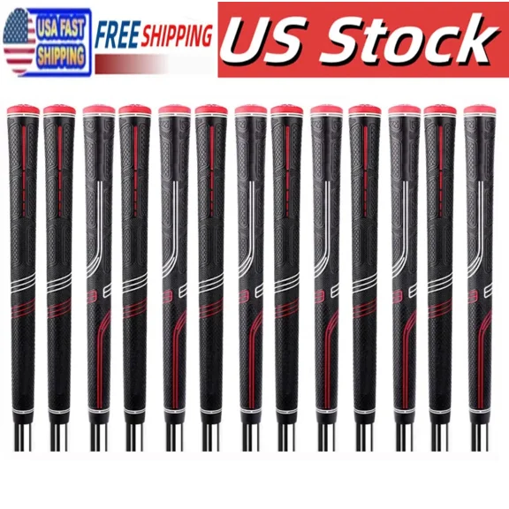 13 Packs Red CP2 Pro Wrap Grip Golf Club Grip Golf Grip Anti-Slip Rubber Grip Midsize Size