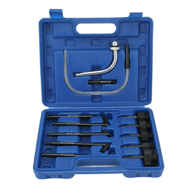 13 Pcs ATF Gearbox Filling Adapter Carbon Steel Transmission Oil Refill