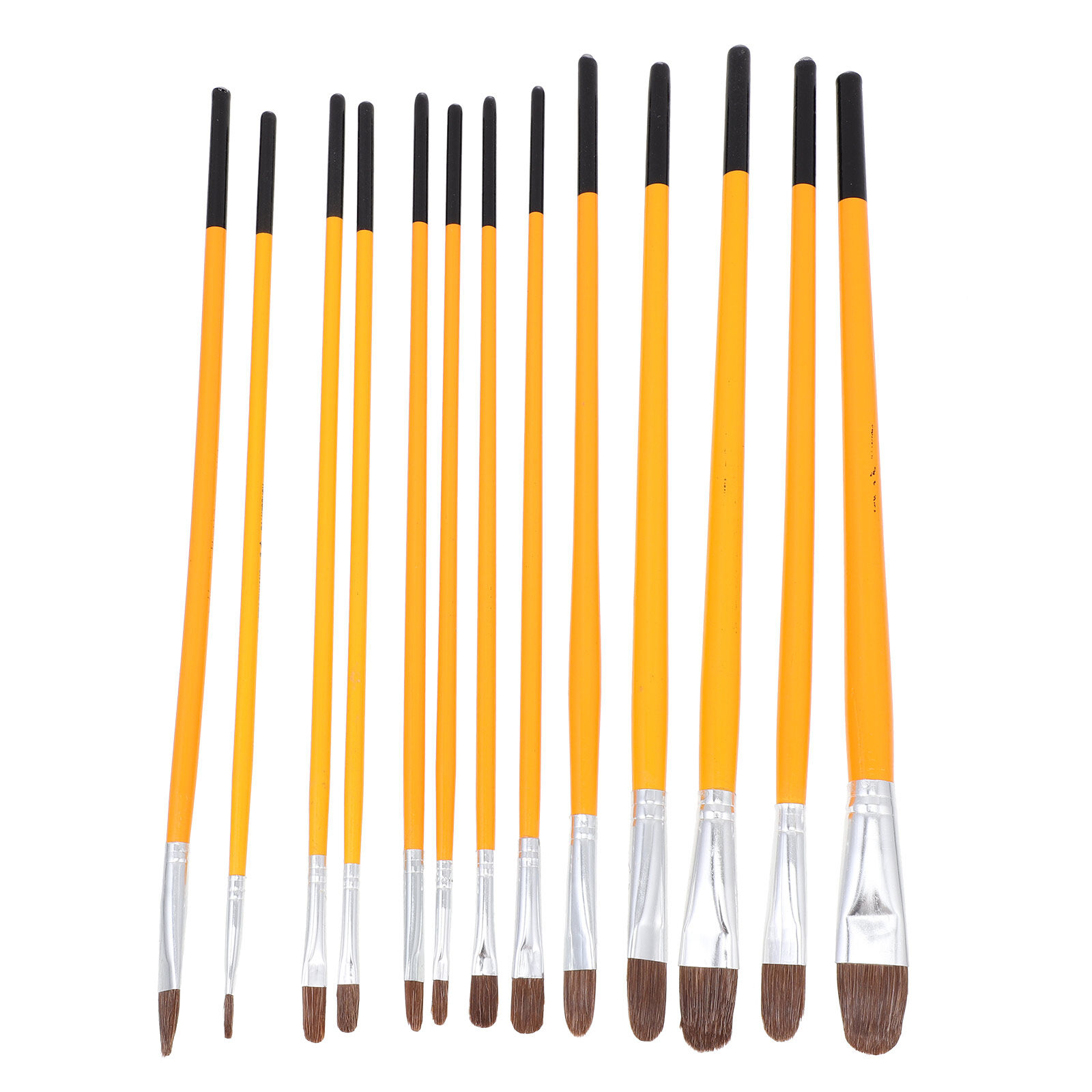 13 Pcs Painting Wooden Handle Oil Painting Art Drawing