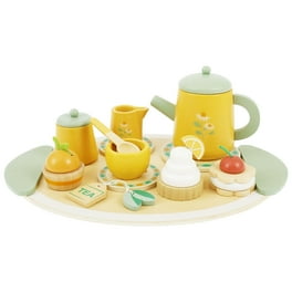 KAJNBN Wooden Childrens Tea Set Intellectual Development