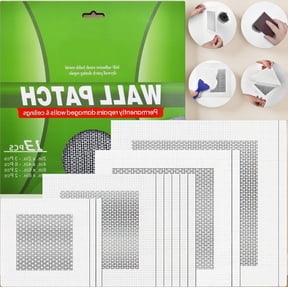 13-Piece Aluminum Drywall Repair Patch Kit, 2/4/6/8 Inch Patch for Holes and Gaps, Self-Adhesive