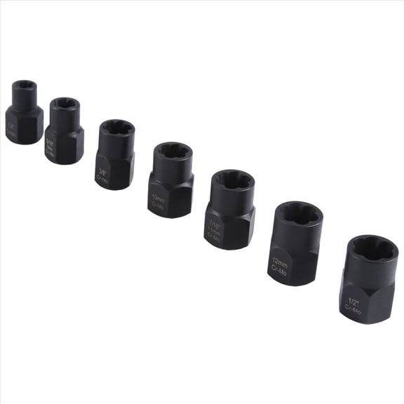 13-Piece Impact Bolt Nut Remover Set, Extractor Socket, Tool Set