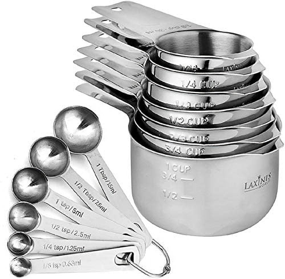 https://i5.walmartimages.com/seo/13-Piece-Measuring-Cups-And-Spoons-Set-Sturdy-Stainless-Steel-7-Measuring-Cups-and-6-Measuring-Spoons-Stackable-By-Laxinis-World_0c2d5100-24da-4922-8ab9-ce7f59a4cb79.780ebe12679b62063f45862903efb72a.jpeg