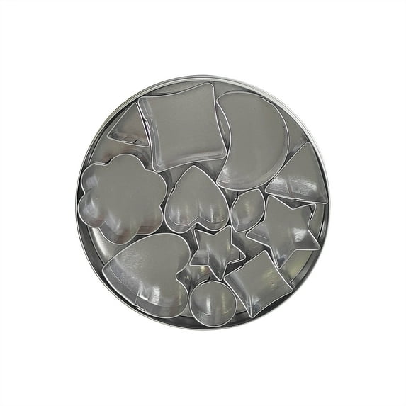 13-Piece Mini Shapes Fondant Cutter Set by Celebrate It