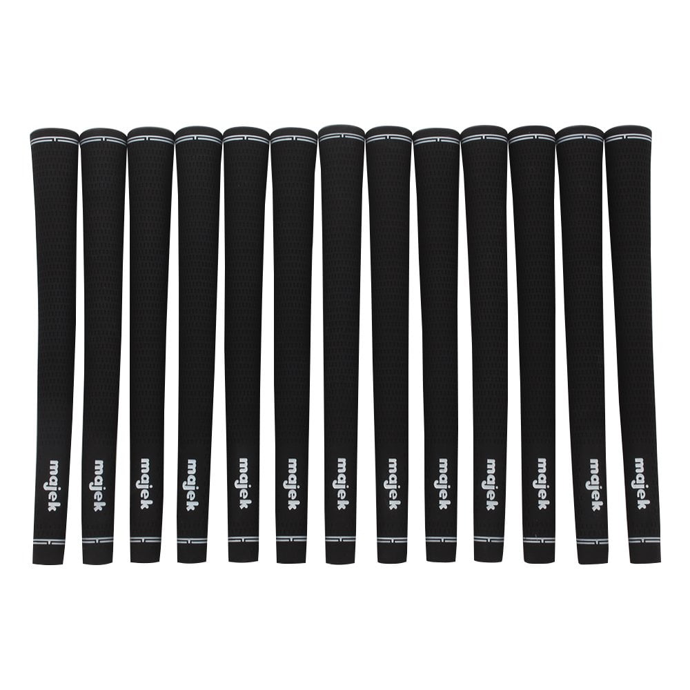 13 Piece Senior Men's Majek Jumbo Oversize Tour Pro Velvet Golf Grips