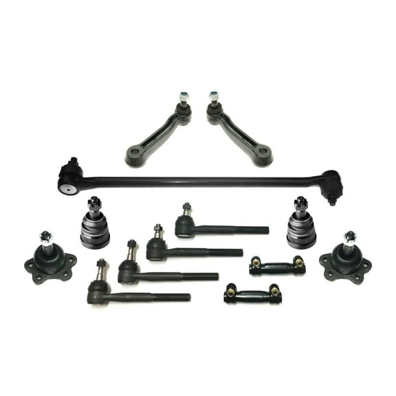 13 Pieces Drag Link Outer Inner Tie Rods Upper & Lower Ball Joints Suspension Kit Fits select: 2002 CHEVROLET EXPRESS G3500, 2001 CHEVROLET EXPRESS CUTAWAY
