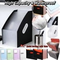 thumbnail image 1 of 13 Pocket Accordion File Organizer, Expanding Document Folder Portable Paper Case with Labels, High-Capacity Plastic File Jacket for Receipts, Bills and Homework, Office Supplies Organizer, AKLJWH, 1 of 7