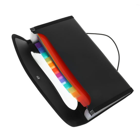 13 -Pocket Bill Storage Bag Important Document Folder File Storage Bag Card Ticket Holder Coupon Book Coupon Organizer