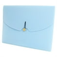 thumbnail image 1 of 13-Pocket Blue Expanding Collapsible File Folder Organizer - With 13 Spacious Pockets, Expandable Compartments For Easy Document Categorization, Collapsible Design For, 1 of 7