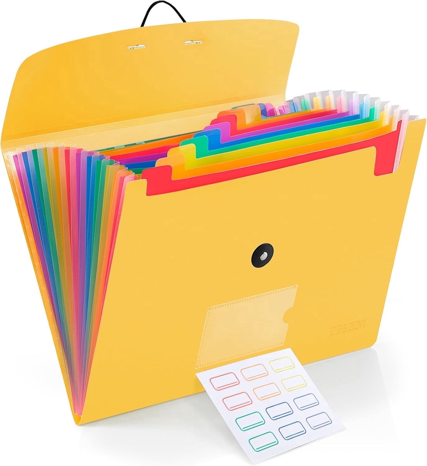 Accordion File Folder, 13-Pockets Expandable File Folder for A4 Letter ...