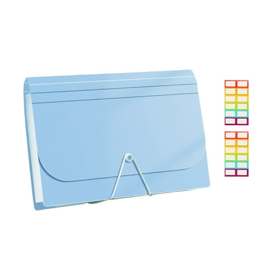 13 Pocket Expanding File Folder Receipt Coupon Organiser Expandable File Organiser Receipt Folder for School Office