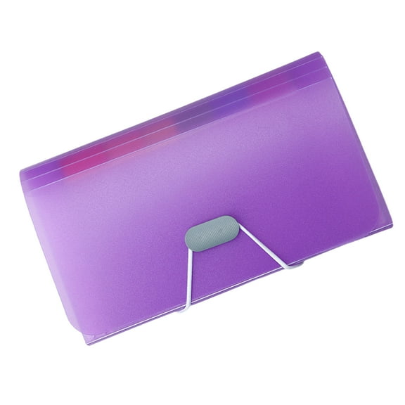 13 Pocket Receipt Wallet Expandable Document Folder Expanding Folder File Organiser for Tickets Receipts Coupons Check