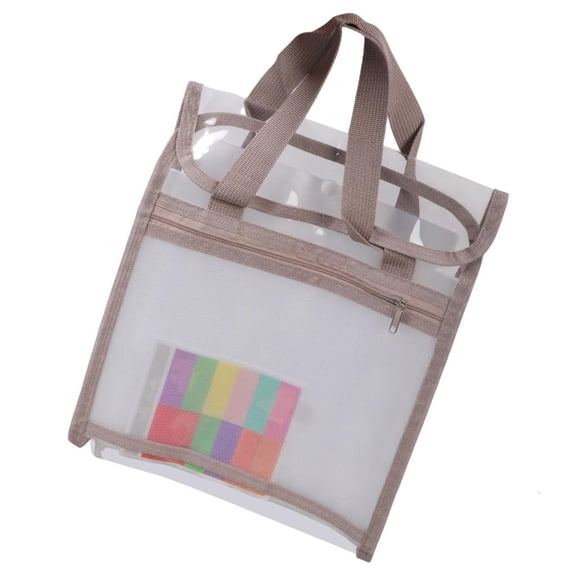 13 Pockets Expandable Folder Expanding File Organiser Clear PVC Document Organiser Sorting Folder for School Office