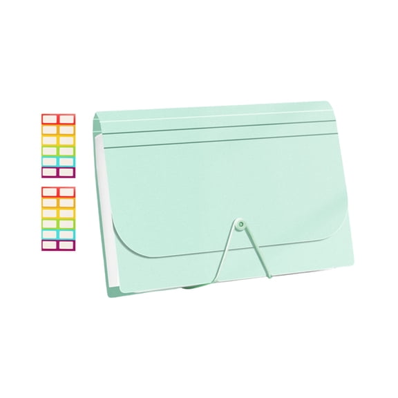 13 Pockets Expanding Receipt Holder 6.89x4.65In Accordian File Organiser Expandable File Folder for Card Coupons Receipt