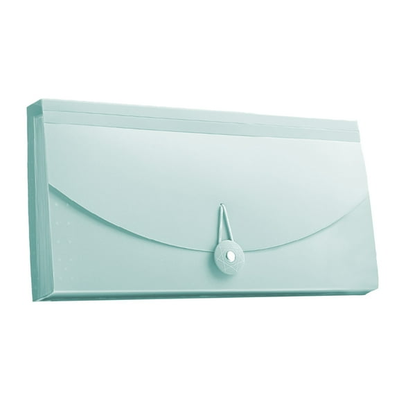 13 Pockets Receipt Holder Small Accordion File Organizer Expanding File Folder Large Capacity Cards Ticket File Check Cards Bill, Home School Office Supplies