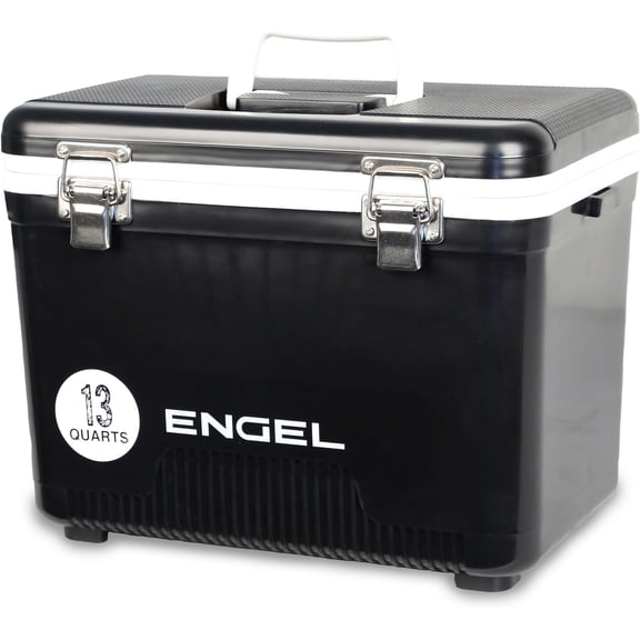 13 Qt Leak Proof Airtight Drybox Cooler and Hard Shell Lunchbox