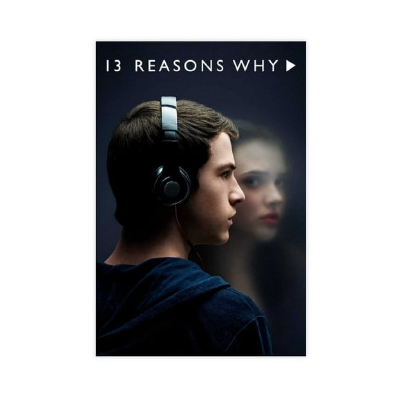 13 Reasons Why TV Series Posters School Dormitory Restaurant Aesthetics Canvas Poster Bedroom Decor Sports Landscape Office Room Decor Gift