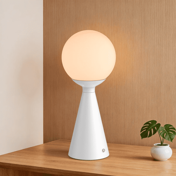 13" Rechargeable Dimmable LED Table Lamp Touch Control Modern Bedside Desk Light Back to School Supplies