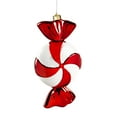 thumbnail image 1 of 13" Red and White Candy Shatterproof battery Operated LED Ornament, 2 Asst., 1 of 1