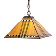 thumbnail image 1 of 13" Square Prairie Corn Pendant, 1 of 7