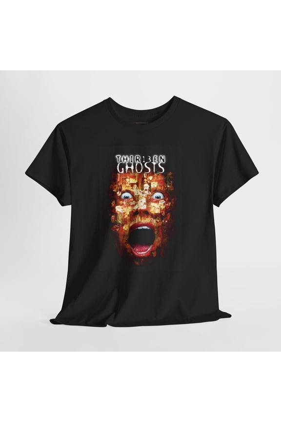13 Thirteen Ghosts 2001 Retro Movie Poster Horror Unisex Graphic T-Shirt