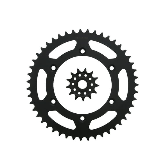 13 Tooth Front and 47 Tooth Rear Black Sprocket fits Suzuki RM-Z250 2007 - 2012