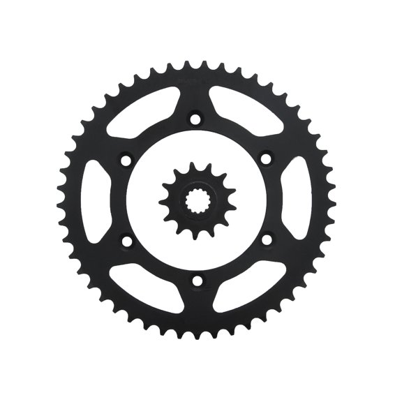 13 Tooth Front and 47 Tooth Rear Black Sprocket fits Suzuki RM250 1990 - 2008