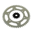 thumbnail image 1 of 13 Tooth Front and 49 Tooth Rear Silver Sprocket fits Suzuki DR-Z400 2000 - 2003, 1 of 5